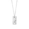 Dandelion in Rectangle Necklace